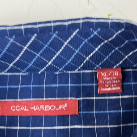 COAL Harbour Blue  Plaid Button Up Shirt - Picture 3 of 9
